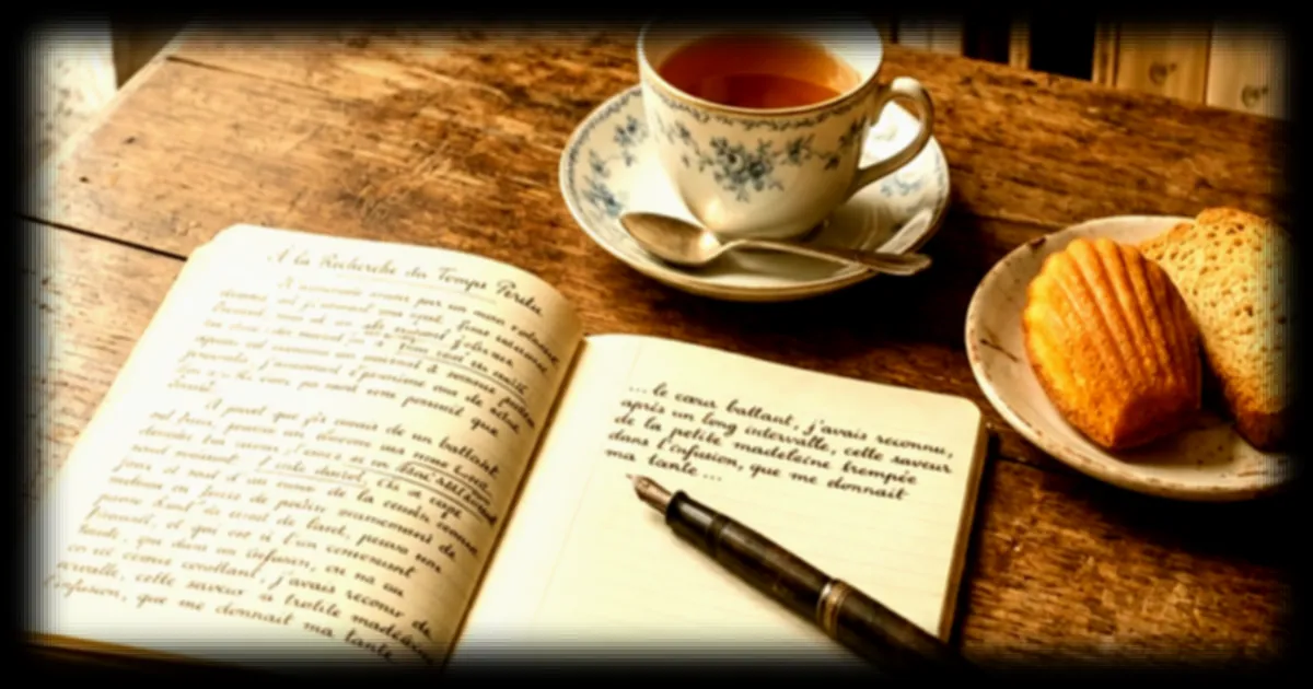 Manuscrits de Proust : un biscuit du quotidien révélé par les versions de travail selon des carnets secrets