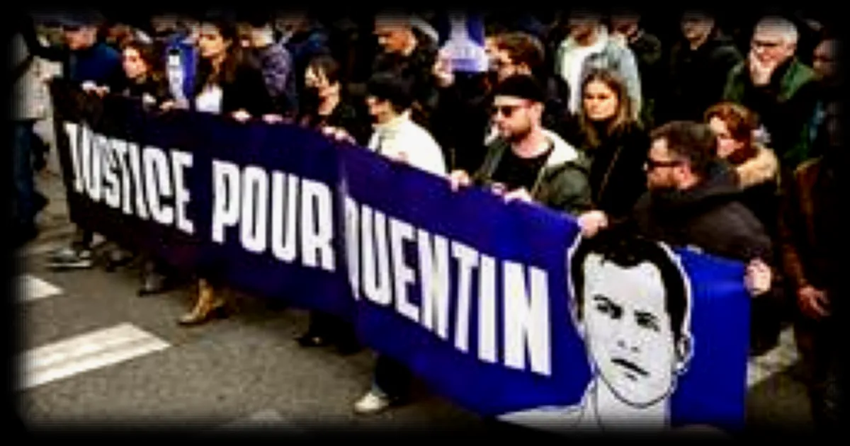 Marche hommage au militant nationaliste Quentin Deranque : retour sur l'evenement securise a Lyon