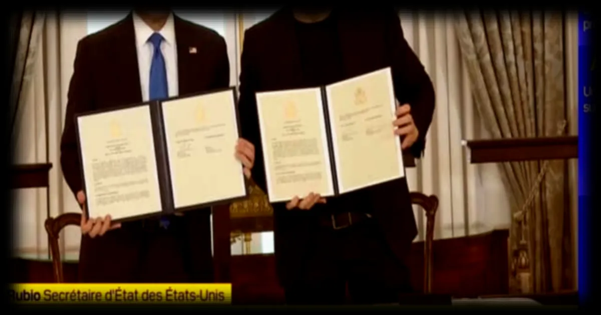 Marco Rubio officialise un protocole de diplomatie sportive avec le PDG de l'UFC, Dana White