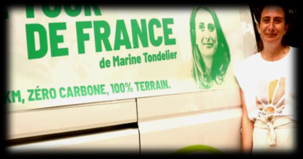 Marine Tondelier interrompt son tour de France en Gironde en raison des incendies et de sa grossesse