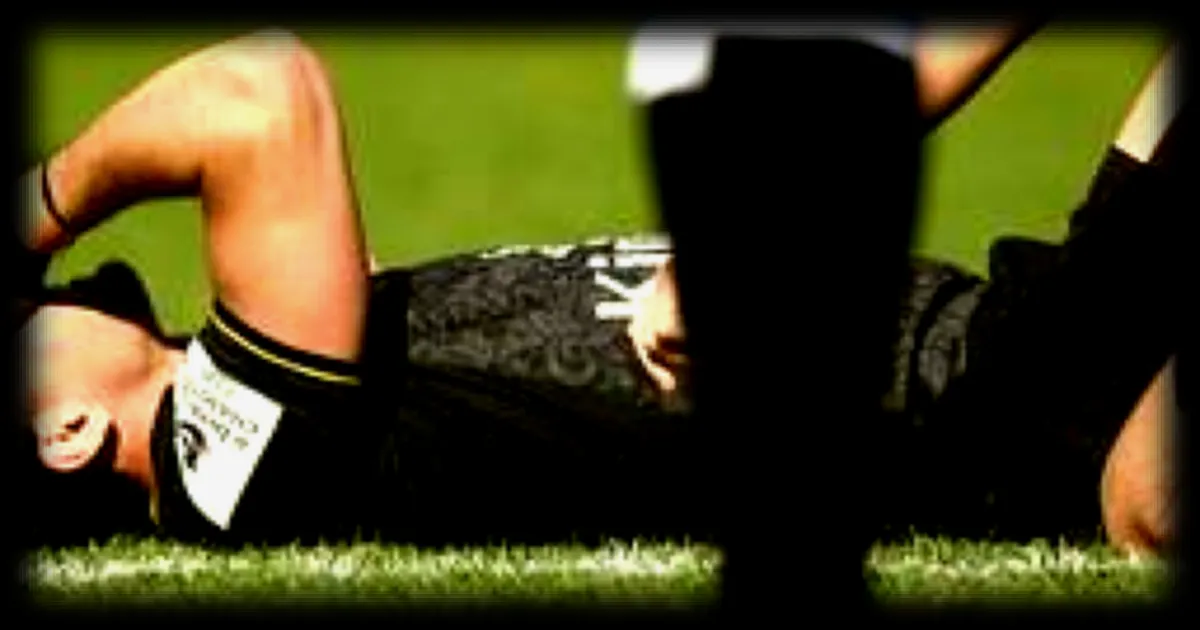 Marius Domon, l'arrière du RC Toulon, éloigné plusieurs mois des terrains après une rupture des ligaments croisés