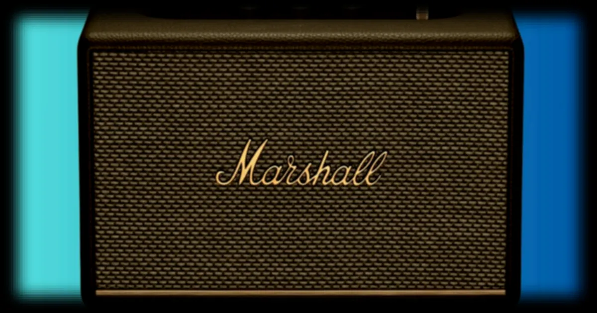 Marshall Acton III : l'enceinte Bluetooth au design rétro bénéficie d'une promotion exceptionnelle sur Amazon