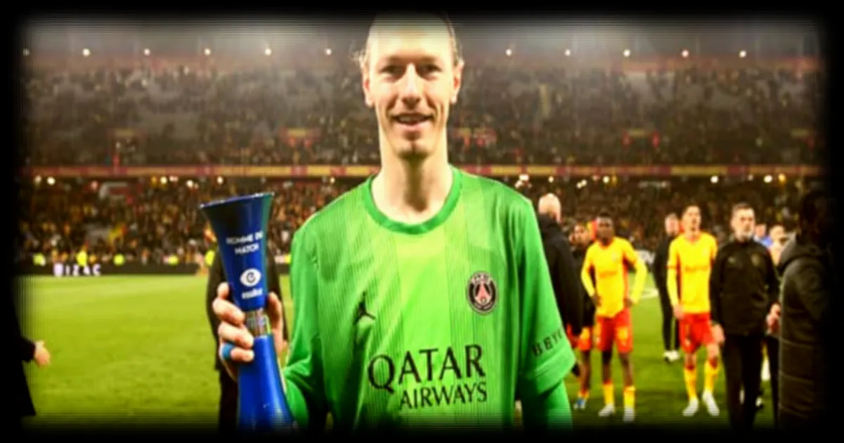 Matvey Safonov, sacré homme du match à Lens, se projette déjà vers la finale de Ligue des champions avec le PSG