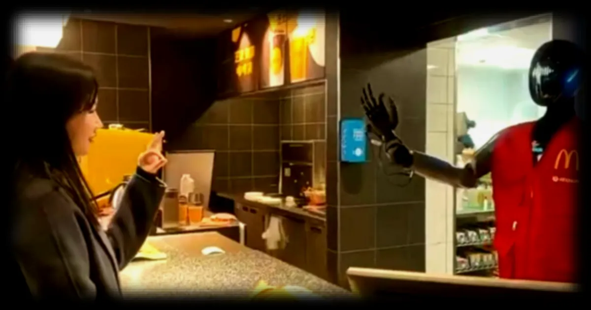 McDonald's expérimente les robots humanoïdes pour automatiser ses services