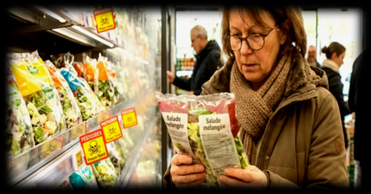 Méfiez-vous de ces salades prêtes au supermarché : un risque de cancer potentiel