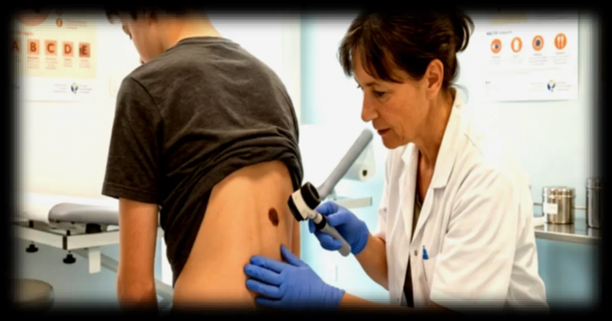 Mélanome chez l'adolescent : un diagnostic facile à tromper