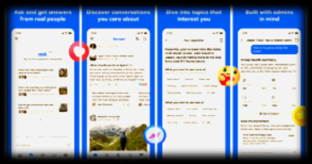 Meta dévoile Forum, une application autonome pour les groupes Facebook inspirée de Reddit