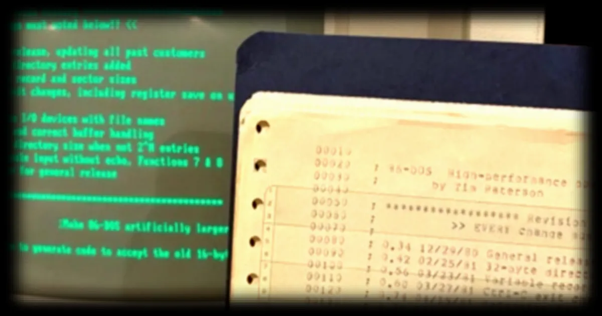 Microsoft rend public le code source de PC-DOS 1.0, ancêtre de MS-DOS