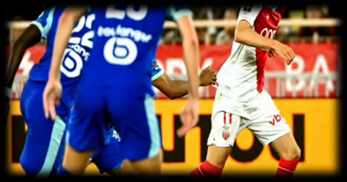 Monaco s'impose face à Marseille avec un but de Balogun