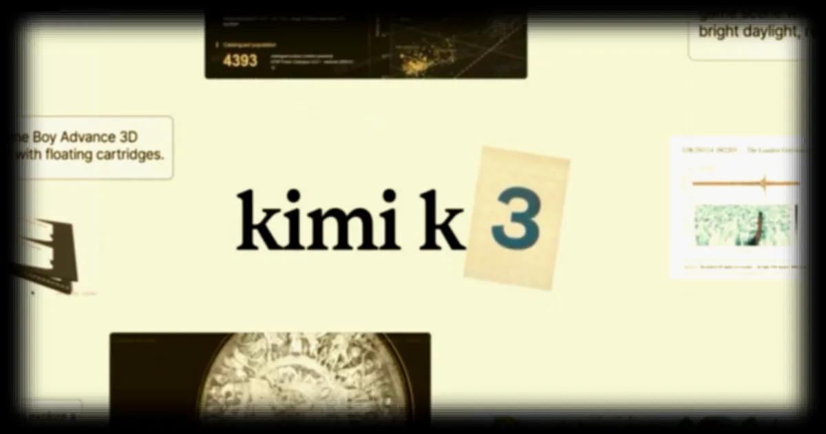 Moonshot AI dévoile Kimi K3 : une intelligence artificielle chinoise qui rivalise avec les meilleurs modèles américains
