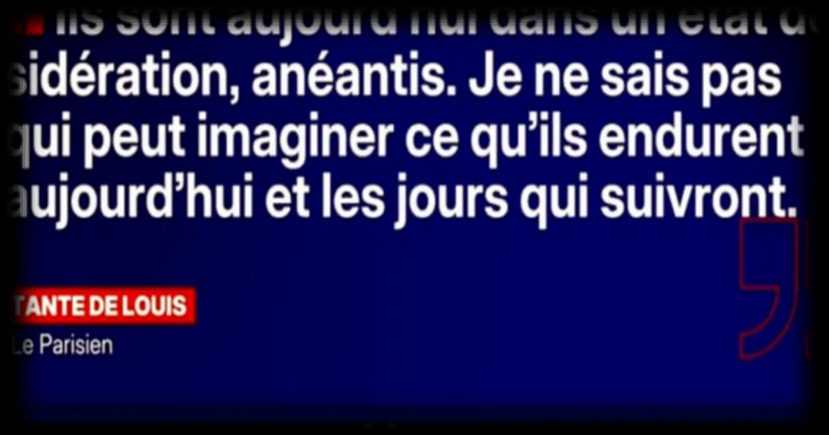 Mort de Louis, 17 ans : les déclarations de sa tante et les faits connus