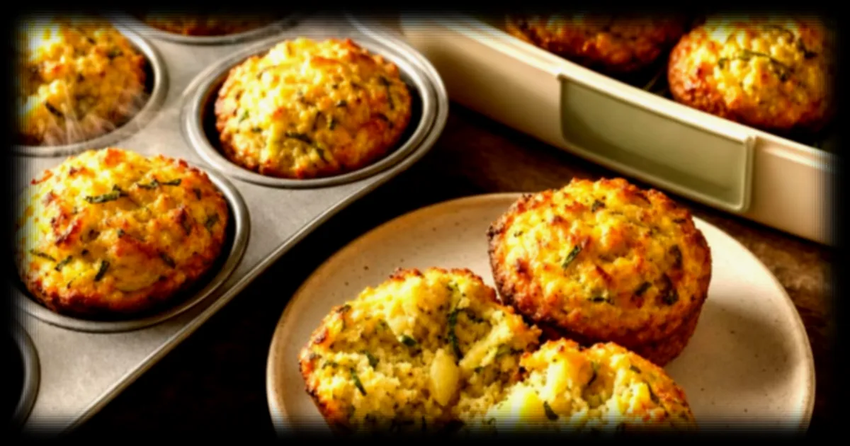 Muffins pommes de terre-courgettes : une recette maline pour recycler ses restes de légumes