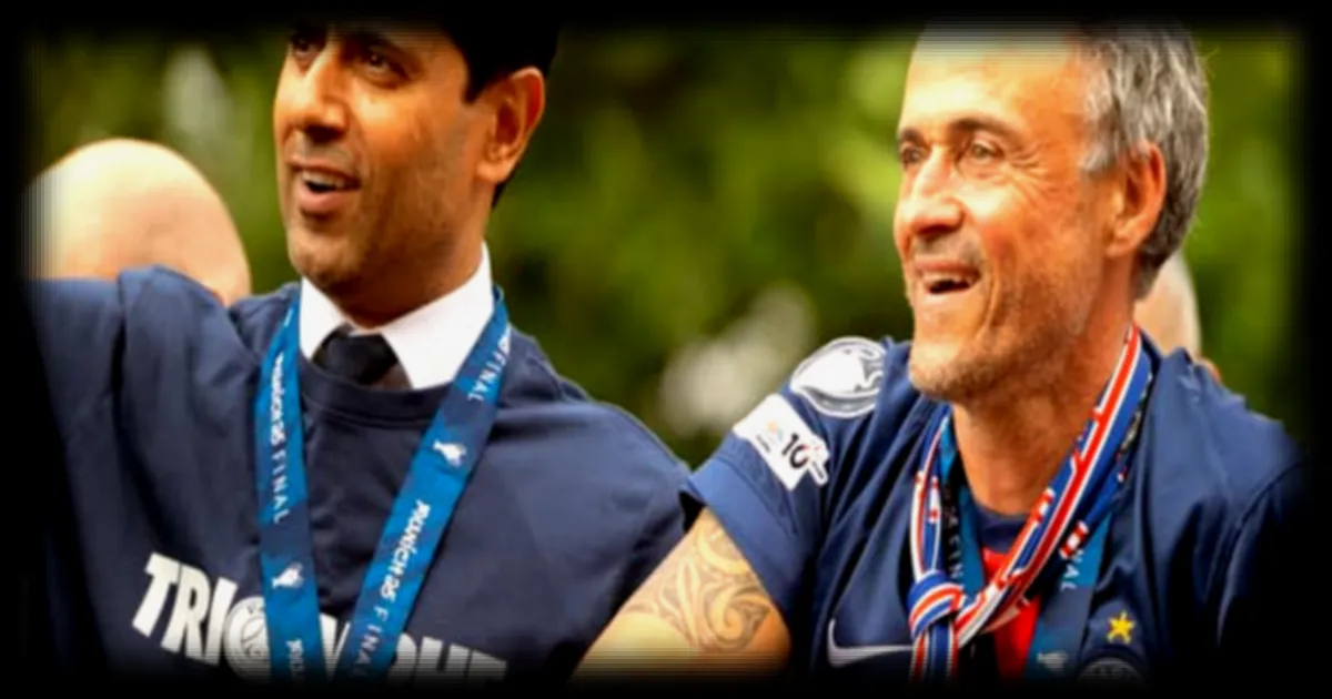 Nasser Al-Khelaïfi encense Luis Enrique lors d'un forum à Madrid