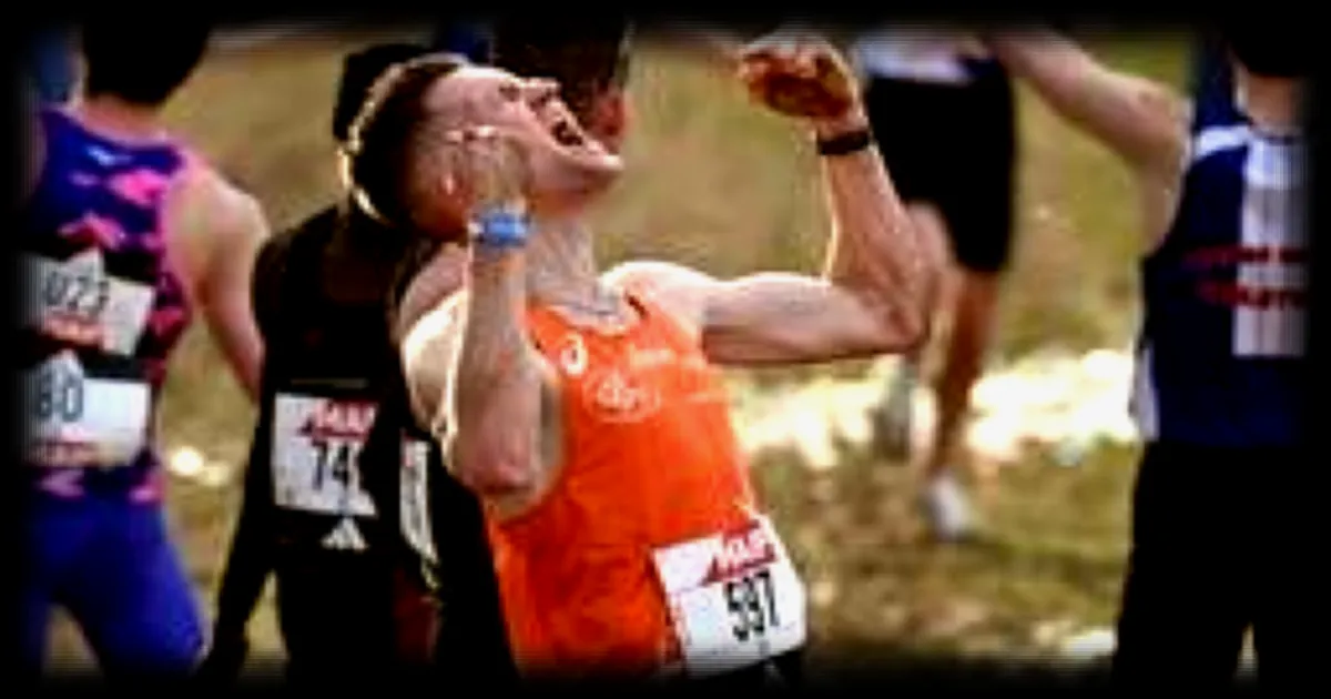 Nicolas Vitré remporte la médaille de bronze au championnat de France de cross-country à Carhaix