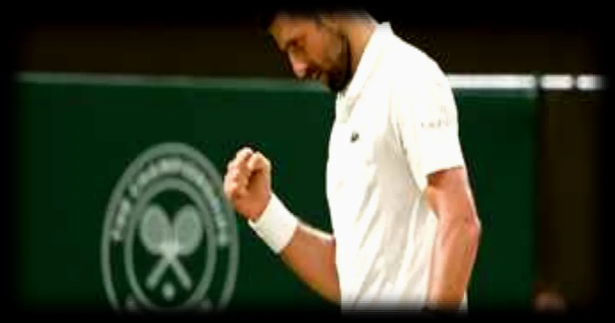 Novak Djokovic à la poursuite de son 25e titre du Grand Chelem à Wimbledon