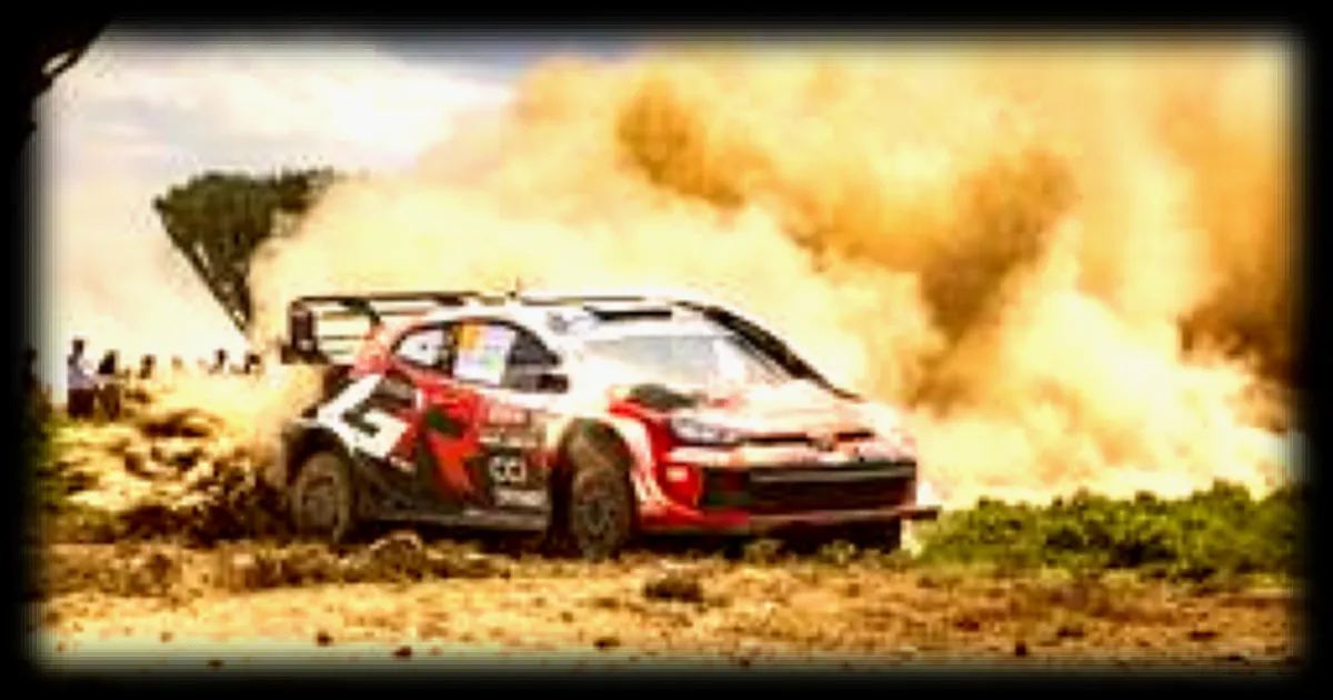 Oliver Solberg conserve la tête du rallye du Kenya, Sébastien Ogier en deuxième position