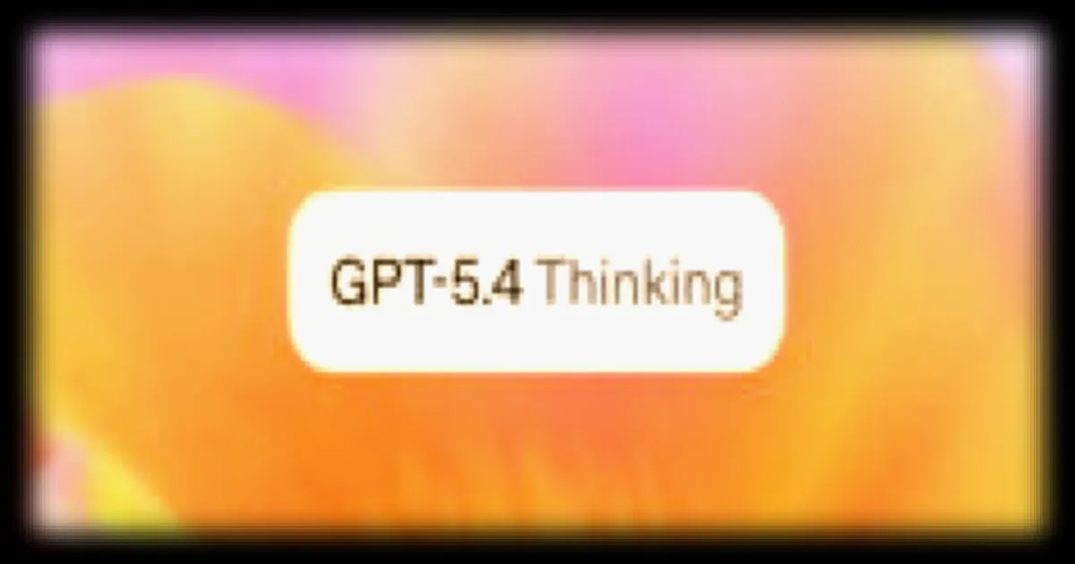 OpenAI lance GPT-5.4, un modèle avancé pour les tâches professionnelles