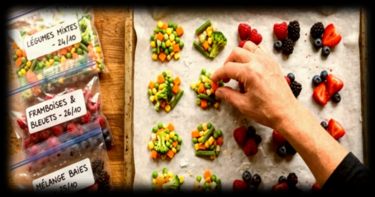 Optimisez l'organisation de votre congélateur pour éviter les aliments collés en bloc