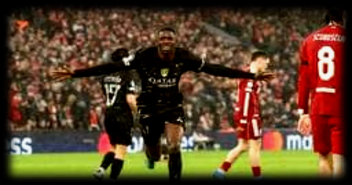 Ousmane Dembélé offre la victoire au PSG contre Liverpool en Ligue des champions