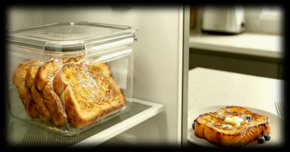 Pain perdu : jusqu'a quand peut-on le conserver au frigo sans risque ?