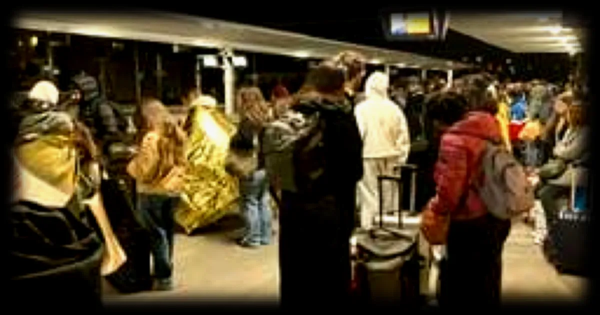 Panne du train Ouigo : les passagers ont dû passer la nuit dans une salle avec plus de 12 h de retard