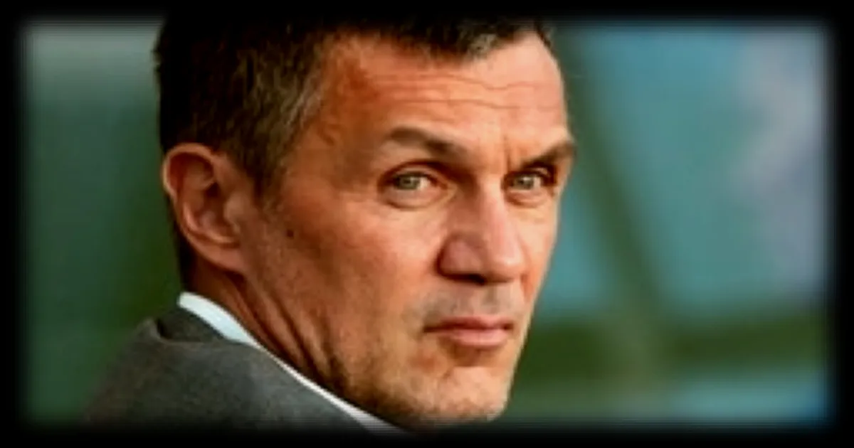 Paolo Maldini nommé directeur technique de la Fédération italienne de football