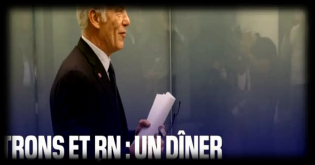 Patrons et RN : un dîner qui suscite la controverse