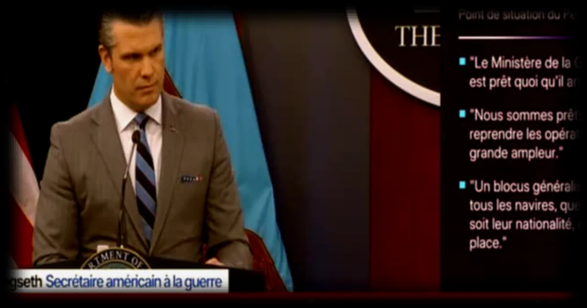 Pete Hegseth critique le manque de sérieux des Européens dans le Détroit d'Ormuz