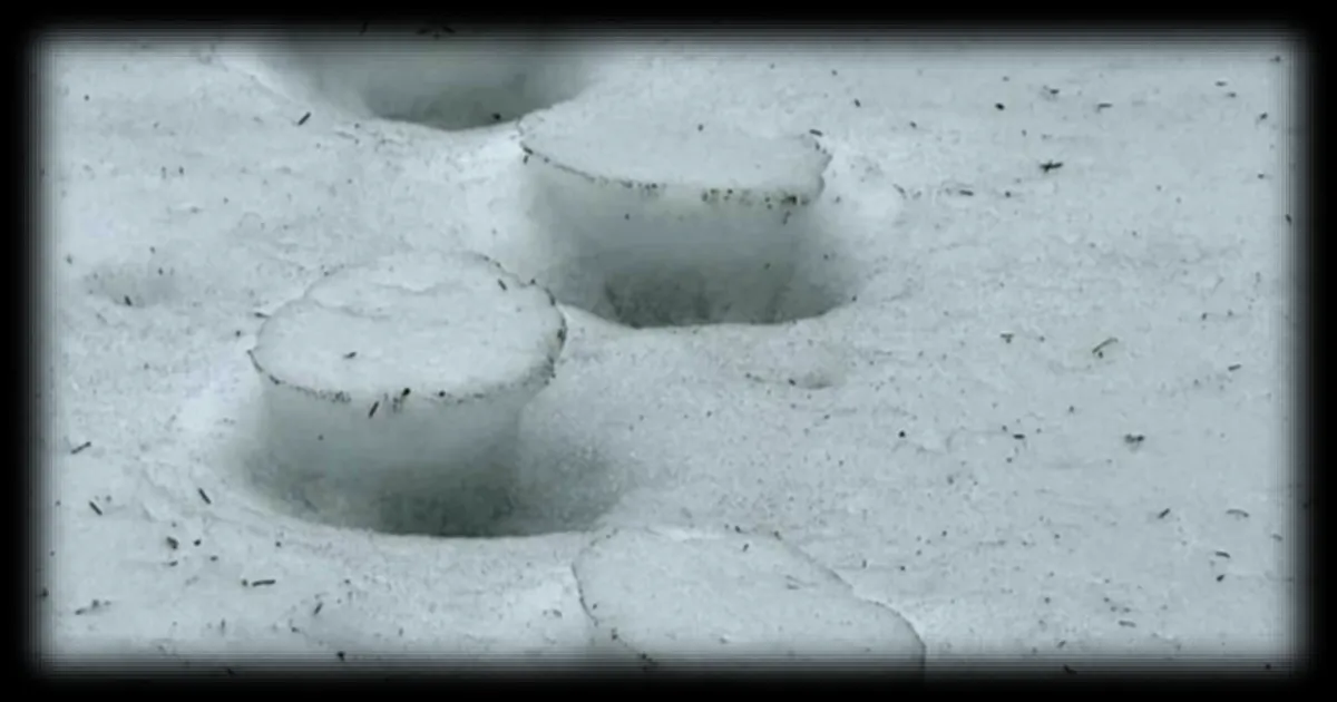 Phénomène météo insolite : des traces de pas inversées dans la neige au New Jersey