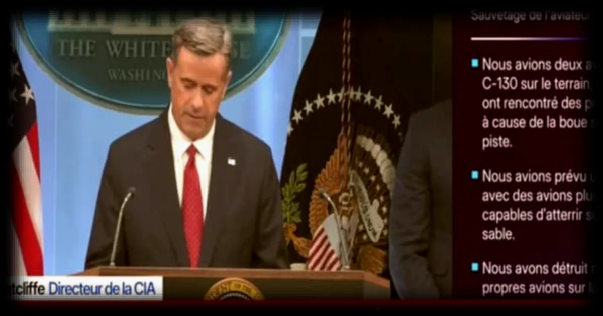 Pilote américain sauvé en Iran : déclaration du directeur de la CIA John Ratcliffe