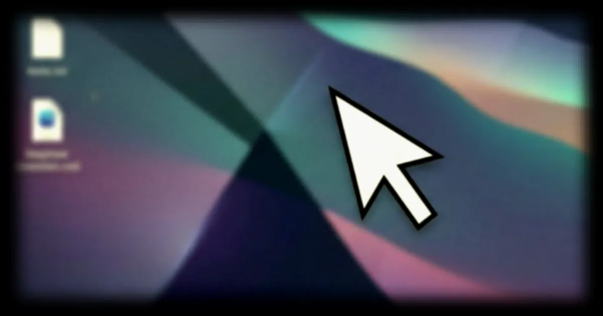 Pourquoi le curseur de votre souris est incliné à 45° ? Découvrez la raison