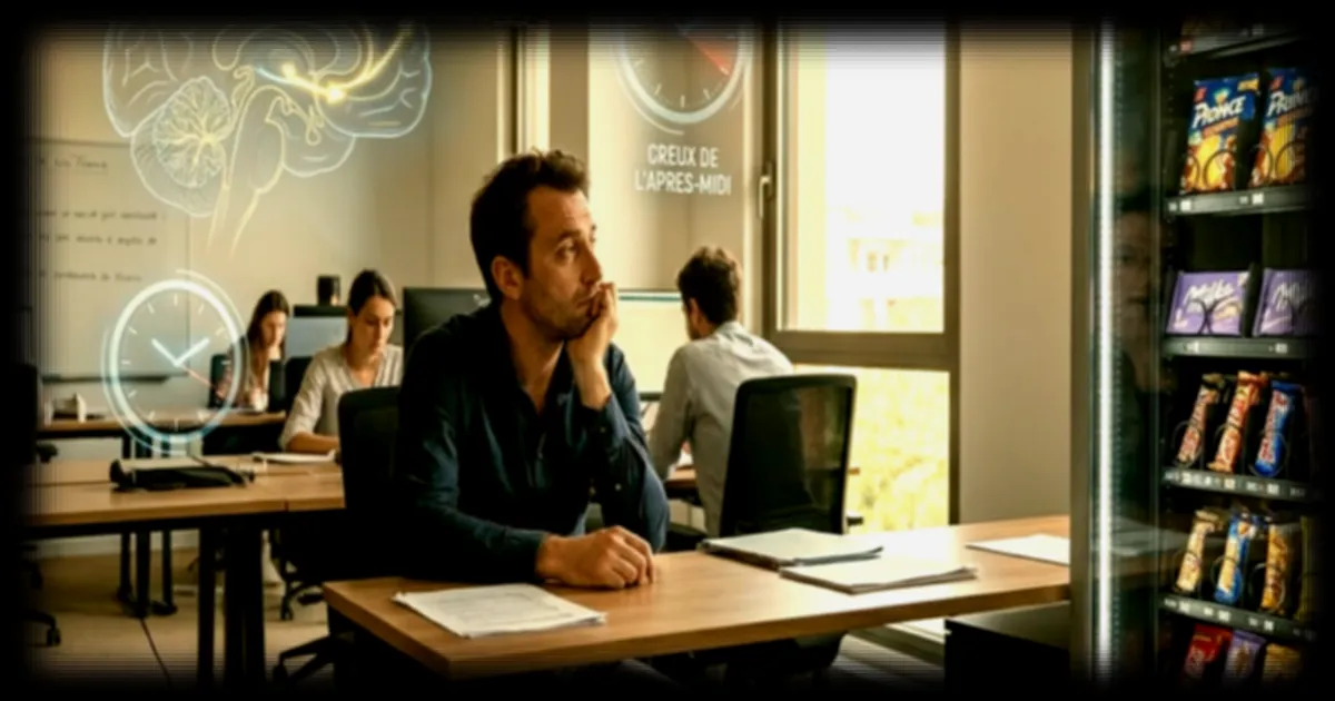 Pourquoi le pic de fringale sucrée à 14 heures cache un mécanisme cérébral méconnu