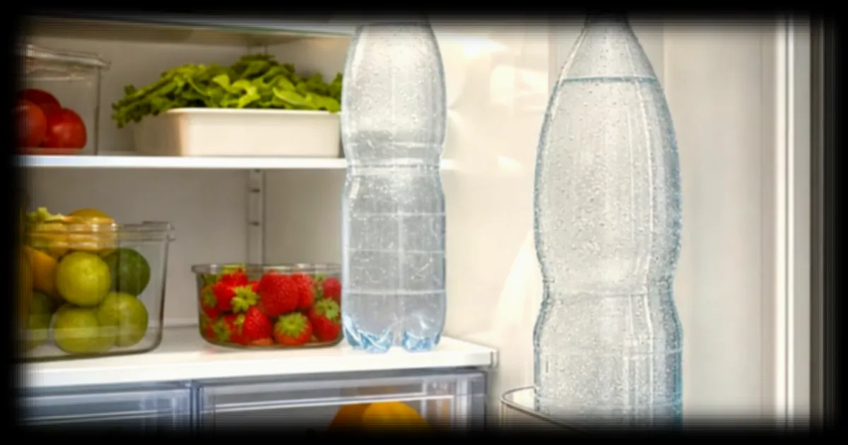 Pourquoi ranger sa bouteille d’eau pétillante dans la porte du frigo risque de faire perdre ses bulles