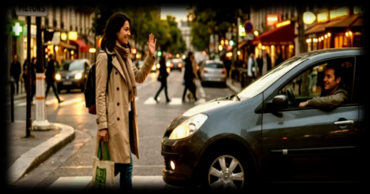 Pourquoi remercier les automobilistes en traversant pourrait révéler des traits de votre personnalité, selon les psychologues