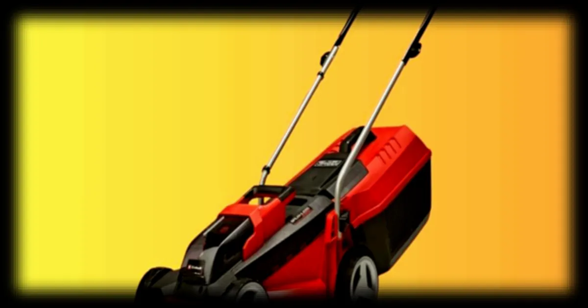 Préparez votre jardin pour les beaux jours avec la tondeuse sans fil Einhell en promotion chez Amazon