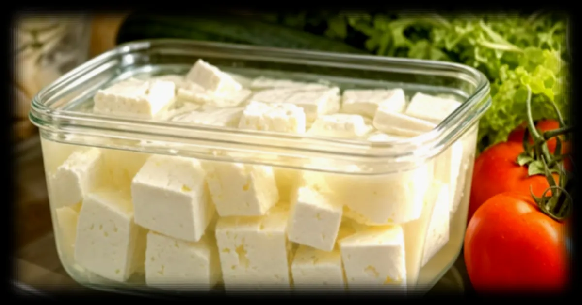 Préserver sa feta au réfrigérateur : l’astuce simple et efficace de l’eau salée