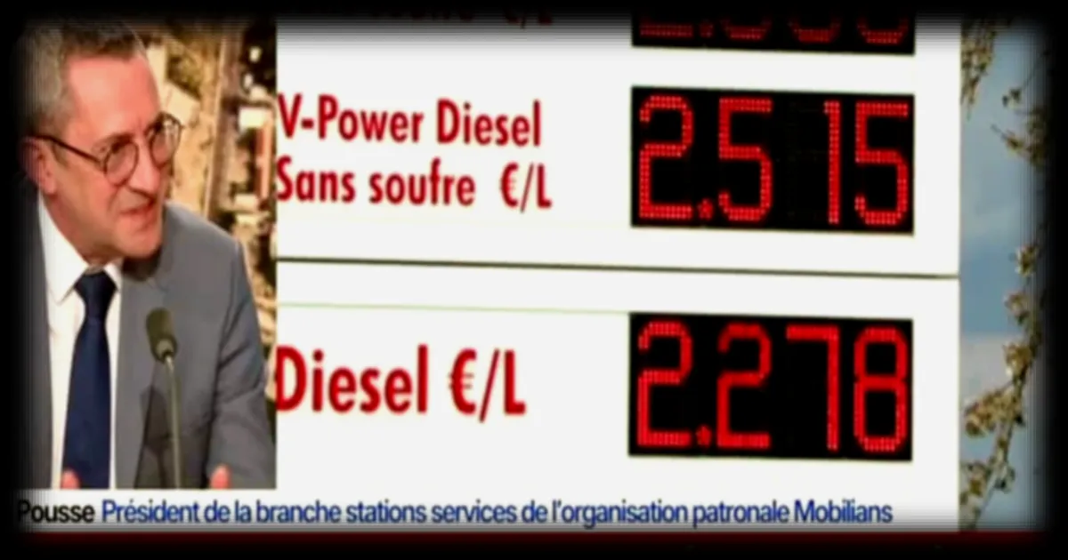Prix du carburant : l'essence et le gazole en hausse, selon Francis Pousse