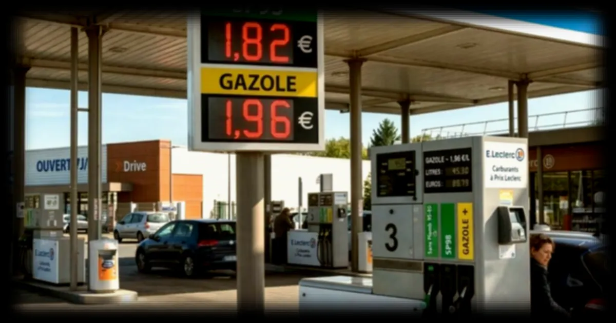 Prix du gazole à 1,96€/L : les astuces pour trouver de l'essence moins chère en France