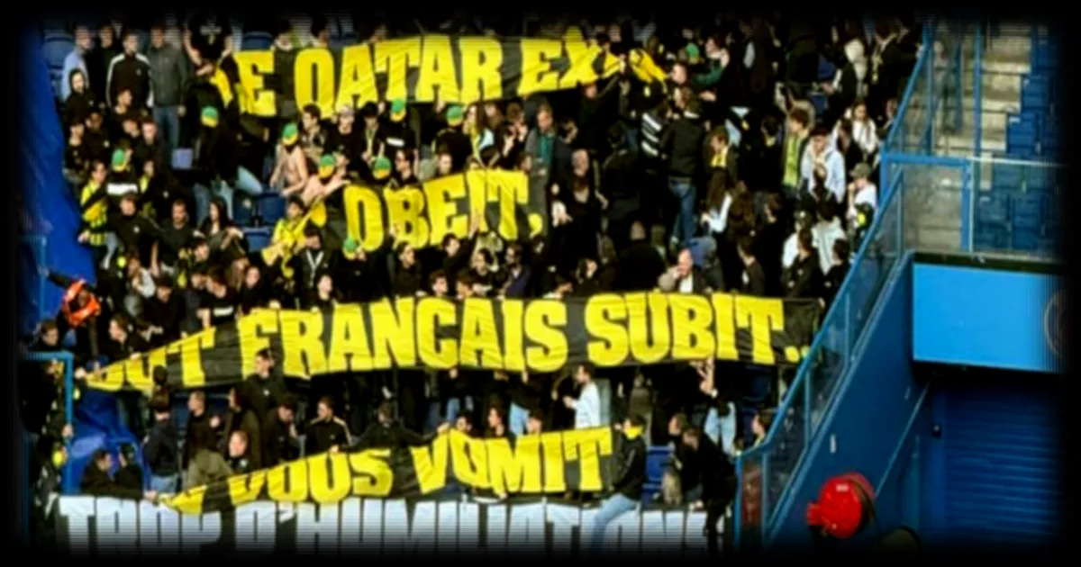 PSG-Nantes : tensions en tribune après l'ouverture du score, banderoles anti-Qatar et intervention des CRS