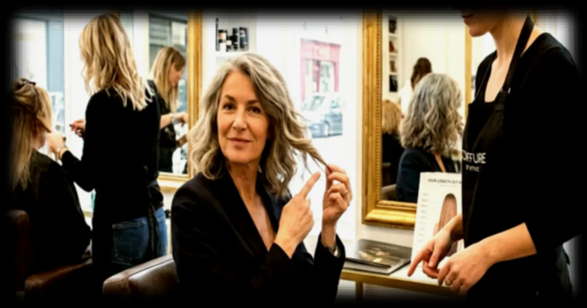 Quelle longueur de cheveux vieillit le plus le visage ? Selon un coiffeur, la reponse surprenante