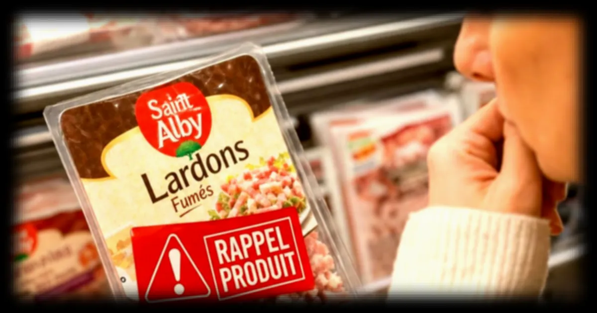 Rappel massif de lardons fumés Saint Alby chez Lidl : toutes les références concernées