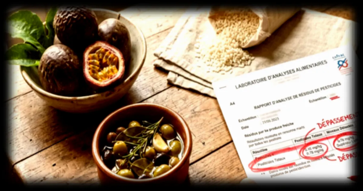 Rapport de Générations Futures : Trois aliments courants dépassent régulièrement les limites maximales de pesticides