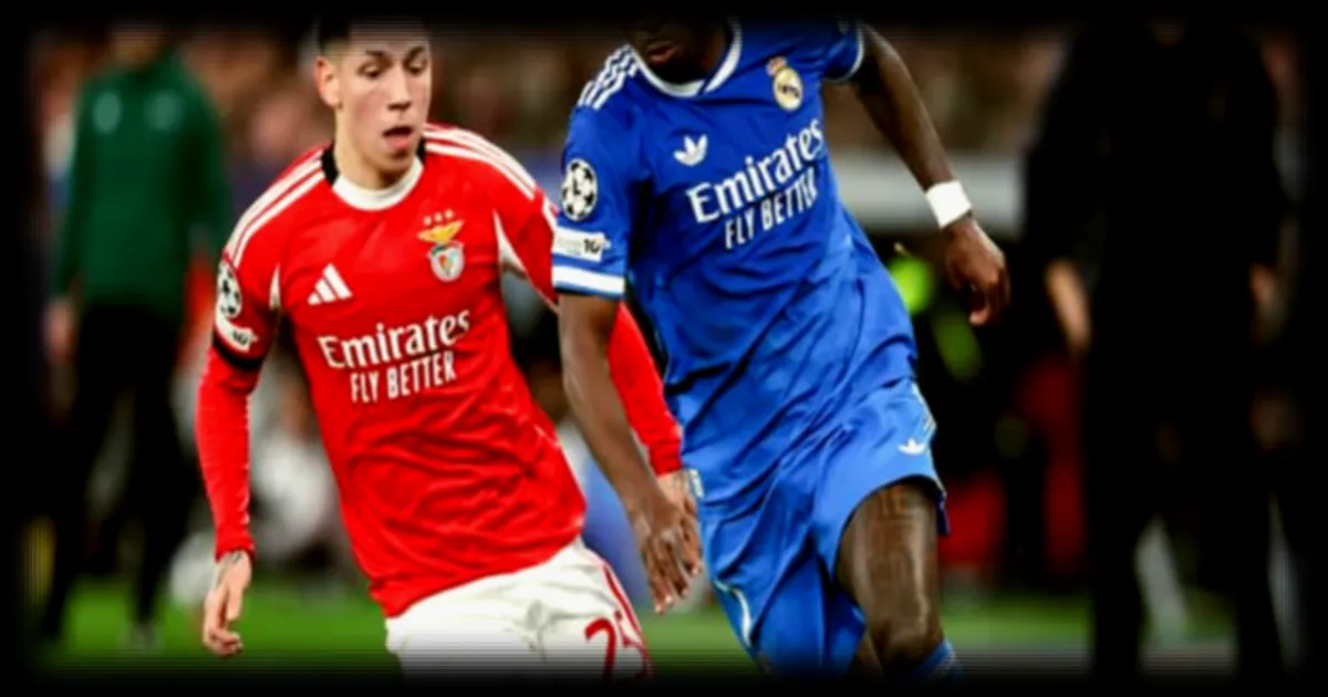Real Madrid-Benfica : Craintes de tension pour les retrouvailles entre Vinicius et Prestianni lors du barrage de la Ligue des champions