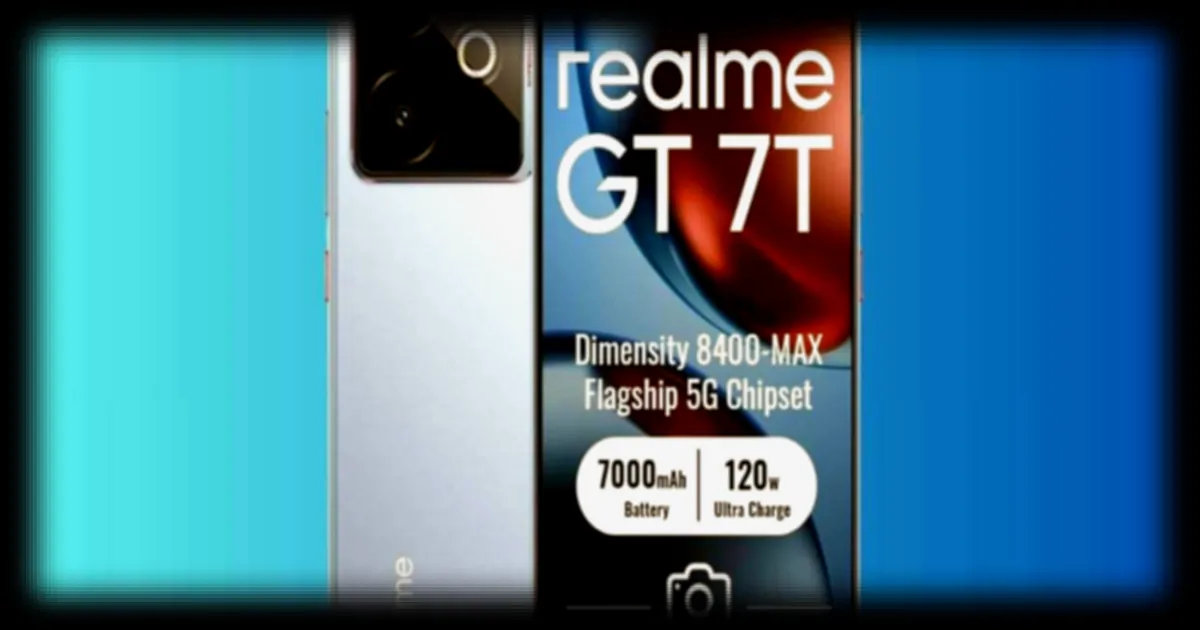 realme GT 7T en promotion sur AliExpress : smartphone avec charge ultrarapide 120W et batterie géante