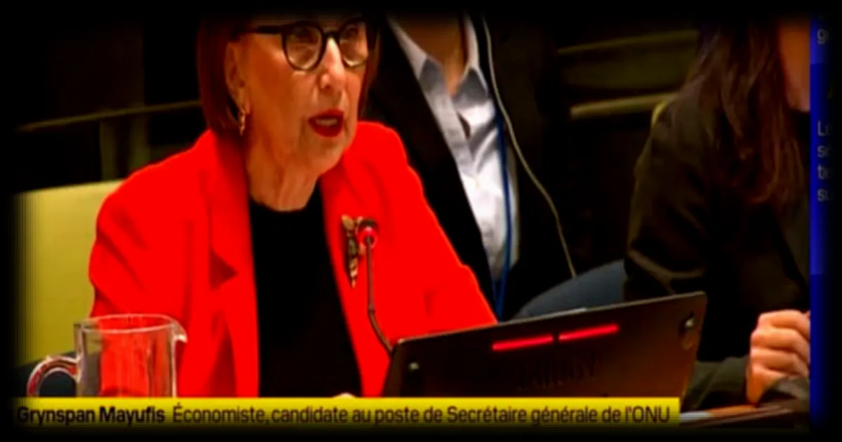 Rebecca Grynspan, candidate à la tête de l'ONU, déclare sa volonté d'intervenir directement dans les conflits