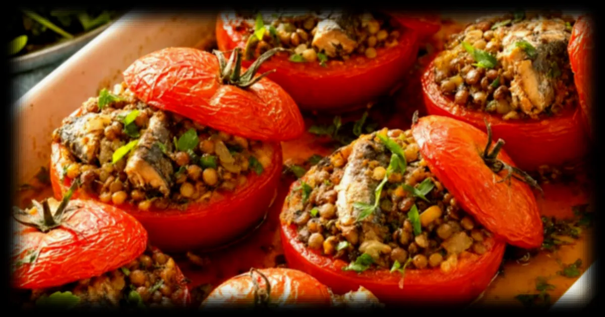 Recette revisitée : les tomates farcies à la sardine et aux lentilles, une alternative légère et savoureuse