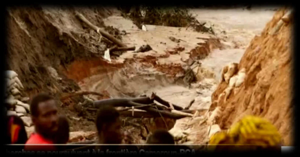 Recherches en cours pour retrouver les victimes de l'éboulement en Centrafrique
