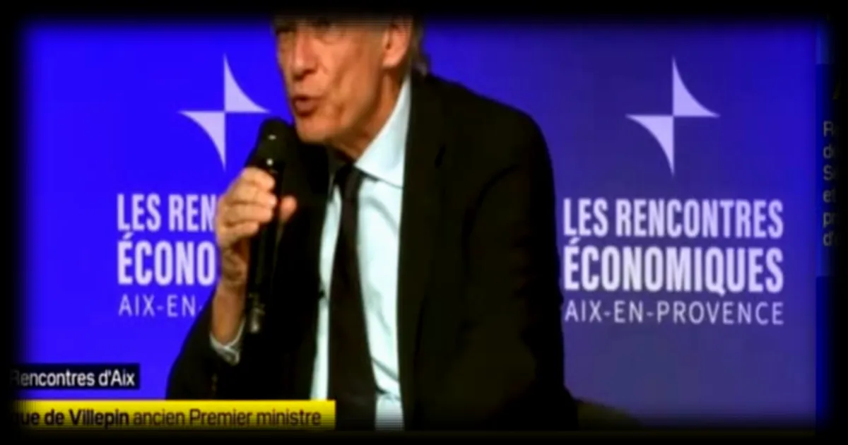 Rencontres d'Aix : Dominique de Villepin dénonce les empires prédateurs