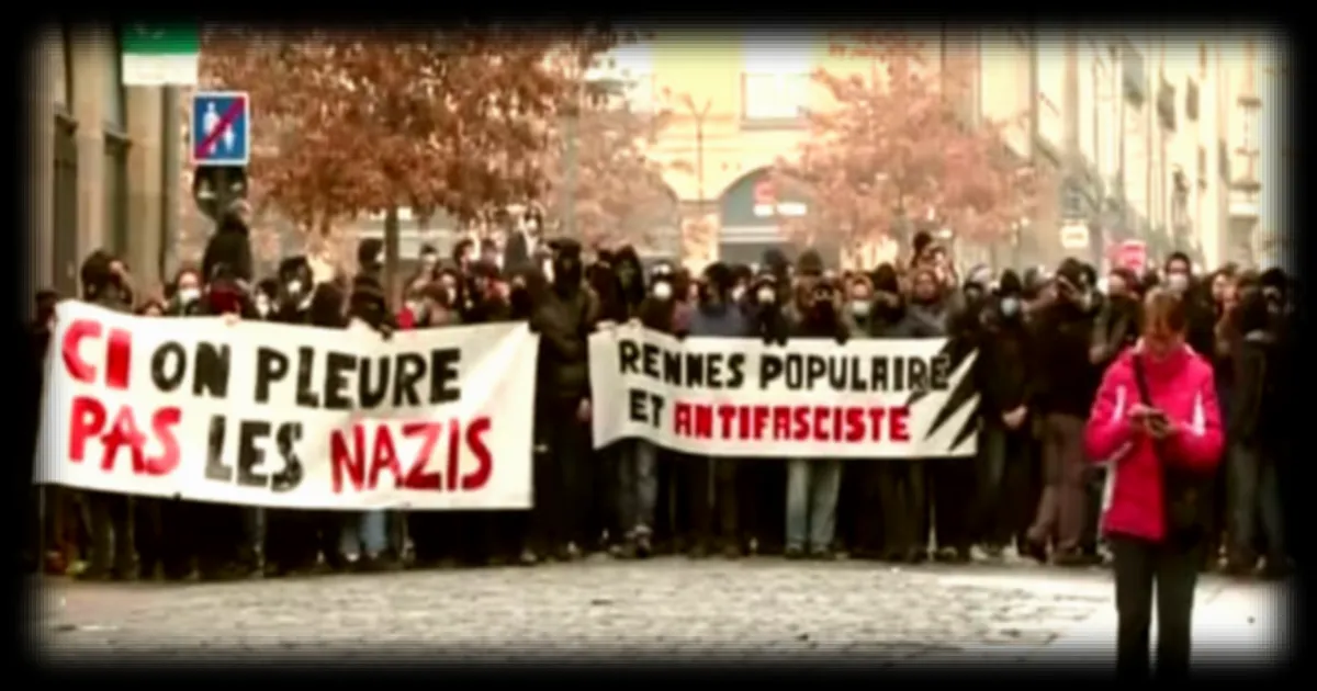 Rennes : Contre-manifestation antifa face au rassemblement d'hommage à Quentin Deranque par des figures d'extrême droite