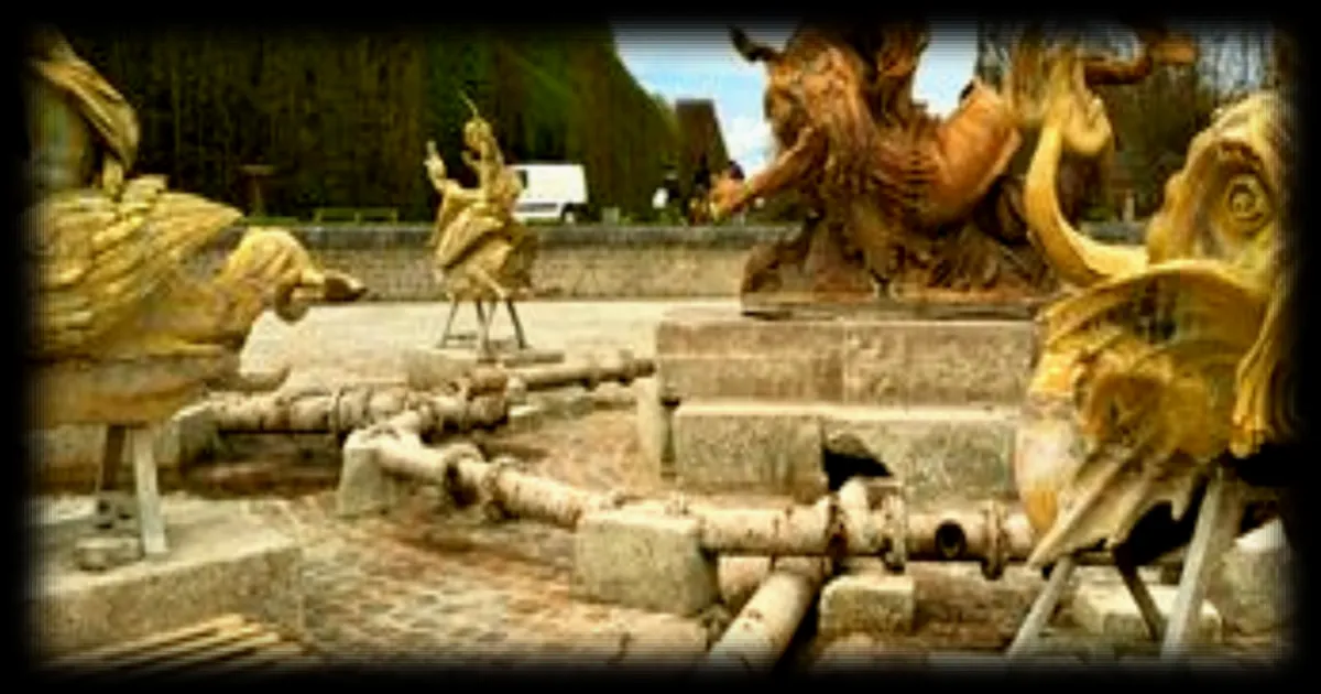 Restauration urgente de deux fontaines du XVIIe siècle au Château de Versailles